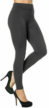 Load image into Gallery viewer, New Ladies Thick Winter Thermal Leggings Fleece Lined Warm High Waist Size UK