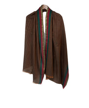 Load image into Gallery viewer, New Women Stripe Design All Season Light Weight Cotton Viscose Scarf