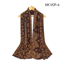 Load image into Gallery viewer, MAXI Emb Design HIJAB VISCOSE/COTTON SHAWL OVERSIZE SCARF SARONG WRAP-VCP-4