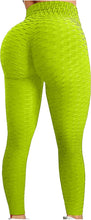 Load image into Gallery viewer, New Women Butt Lift Anti-Cellulite Yoga Pants Bubble Leggings Sports Gym Trousers UK