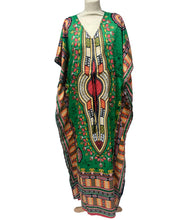 Load image into Gallery viewer, Ladies New Summer Long Print Kaftan Dress Relaxed Loungewear