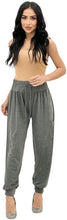 Load image into Gallery viewer, New Women Alibaba Harem Baggy Trouser Ankle Cuff Elastic High Waist Viscose Pajama