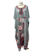 Load image into Gallery viewer, Ladies New Summer Long Print Kaftan Dress Relaxed Loungewear