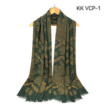 Load image into Gallery viewer, MAXI Emb Design HIJAB VISCOSE/COTTON SHAWL OVERSIZE SCARF SARONG WRAP