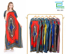 Load image into Gallery viewer, New Women Round Neck Long Maxi Summer Kaftan