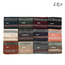 Load image into Gallery viewer, New Women Stripe Design Cotton Viscose Light weight Printed Scarf