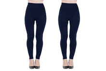 Load image into Gallery viewer, New Ladies Thick Winter Thermal Leggings Fleece Lined Warm High Waist Size UK
