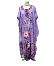 Load image into Gallery viewer, Ladies New Summer Long Print Kaftan Dress Relaxed Loungewear