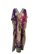 Load image into Gallery viewer, New Ladies Long floral Printed Kaftan Dress perfect for summer FREE SIZE