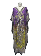 Load image into Gallery viewer, New Ladies Long floral Printed Kaftan Dress perfect for summer FREE SIZE