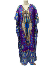 Load image into Gallery viewer, Ladies New Summer Long Print Kaftan Dress Relaxed Loungewear