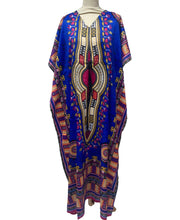 Load image into Gallery viewer, Ladies New Summer Long Print Kaftan Dress Relaxed Loungewear