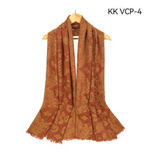 Load image into Gallery viewer, MAXI Emb Design HIJAB VISCOSE/COTTON SHAWL OVERSIZE SCARF SARONG WRAP-VCP-4