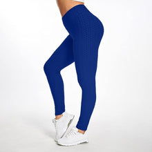 Load image into Gallery viewer, New Women Butt Lift Anti-Cellulite Yoga Pants Bubble Leggings Sports Gym Trousers UK