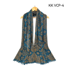 Load image into Gallery viewer, MAXI Emb Design HIJAB VISCOSE/COTTON SHAWL OVERSIZE SCARF SARONG WRAP-VCP-4