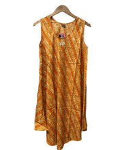 Load image into Gallery viewer, New Women Stripe Print Rayon Casual Umbrella Summer Dress Free Size