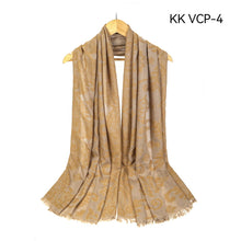 Load image into Gallery viewer, MAXI Emb Design HIJAB VISCOSE/COTTON SHAWL OVERSIZE SCARF SARONG WRAP-VCP-4