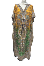 Load image into Gallery viewer, New Ladies Long floral Printed Kaftan Dress perfect for summer FREE SIZE