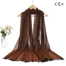 Load image into Gallery viewer, New Women Square Prints Light Weight Summer Scarf