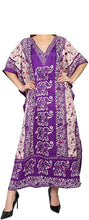 Load image into Gallery viewer, New Ladies Long floral Printed Kaftan Dress perfect for summer FREE SIZE