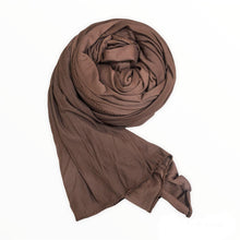 Load image into Gallery viewer, New Women Top Quality Big Large Plain Jersey Hijab Scarf Shawl Wrap Stretchy Uk seller