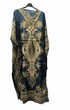 Load image into Gallery viewer, Ladies New Summer Long Print Kaftan Dress Relaxed Loungewear