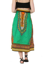 Load image into Gallery viewer, New Ladies Beautiful Printed Summer Cotton Skirt Colorful Design