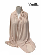 Load image into Gallery viewer, New Women Top Quality Big Large Plain Jersey Hijab Scarf Shawl Wrap Stretchy Uk seller