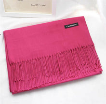 Load image into Gallery viewer, New Women Cashmere Shawl Scarf Winter Stole Blanket Wrap scarves Soft Large Luxury Ladies UK Seller