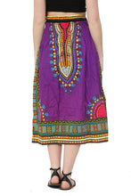 Load image into Gallery viewer, New Ladies Beautiful Printed Summer Cotton Skirt Colorful Design