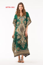 Load image into Gallery viewer, Ladies New Summer Long Print Kaftan Dress Relaxed Loungewear