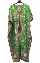 Load image into Gallery viewer, Ladies New Summer Long Print Kaftan Dress Relaxed Loungewear