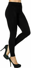 Load image into Gallery viewer, New Ladies Thick Winter Thermal Leggings Fleece Lined Warm High Waist Size UK