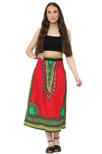 Load image into Gallery viewer, New Ladies Beautiful Printed Summer Cotton Skirt Colorful Design