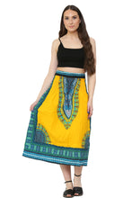 Load image into Gallery viewer, New Ladies Beautiful Printed Summer Cotton Skirt Colorful Design