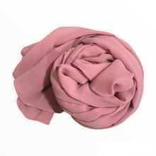 Load image into Gallery viewer, New Chiffon Scarf Hijab High Quality Elegant Sarong Shawl Wrap Plain Maxi Soft