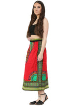 Load image into Gallery viewer, New Ladies Beautiful Printed Summer Cotton Skirt Colorful Design