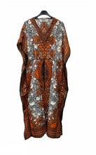 Load image into Gallery viewer, Ladies New Summer Long Print Kaftan Dress Relaxed Loungewear