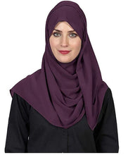 Load image into Gallery viewer, New Chiffon Scarf Hijab High Quality Elegant Sarong Shawl Wrap Plain Maxi Soft