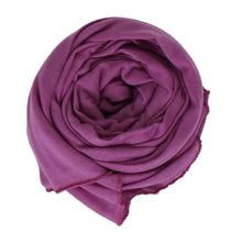 Load image into Gallery viewer, New Women Top Quality Big Large Plain Jersey Hijab Scarf Shawl Wrap Stretchy Uk seller