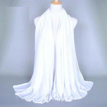 Load image into Gallery viewer, New Women Top Quality Big Large Plain Jersey Hijab Scarf Shawl Wrap Stretchy Uk seller