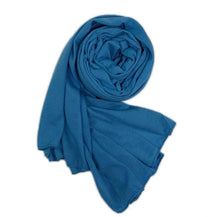 Load image into Gallery viewer, New Women Top Quality Big Large Plain Jersey Hijab Scarf Shawl Wrap Stretchy Uk seller