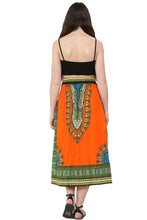Load image into Gallery viewer, New Ladies Beautiful Printed Summer Cotton Skirt Colorful Design